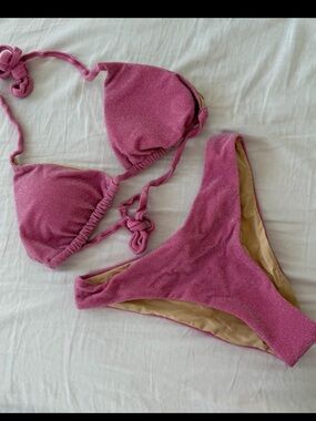 Berlook NWT pink bikini set Size medium